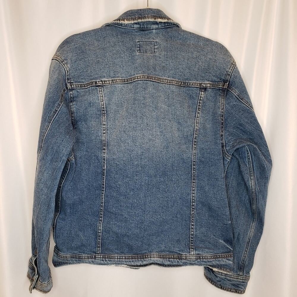 Universal Thread Women's Essential Freedom Denim Jean Jacket Y2K  Small - Picture 4 of 6